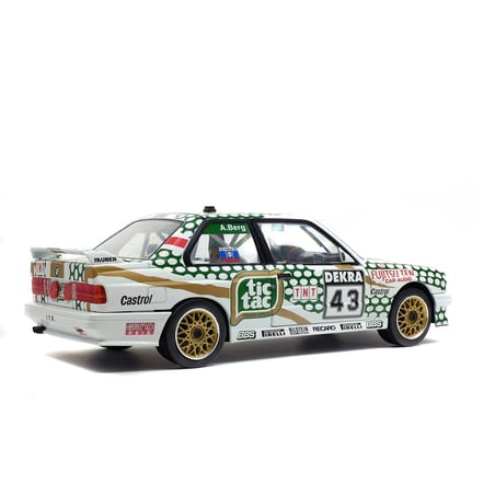 Solido 1/18 BMW M3 E30 DTM Championship 1991 No.43 Driver: A.Berg  (Solido)