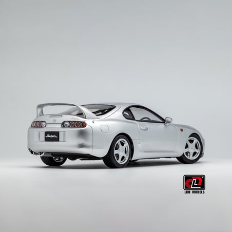 LCD Models 1/18 Toyota Supra MKIV (A80) Coupe 1993 (Car lift and key fob included)