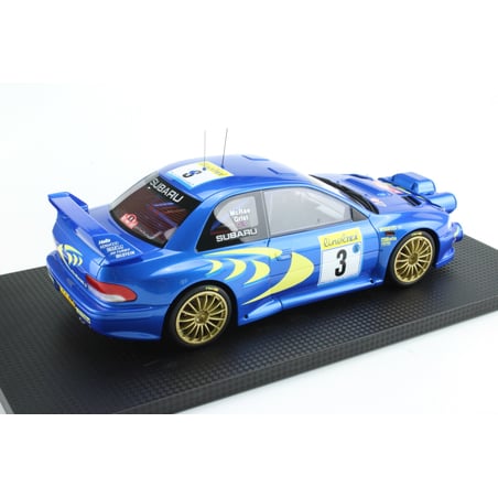 1/18 Subaru Impreza S4 WRC MC Rally 1998 3rd Place Colin McRae/ Nicky Grist