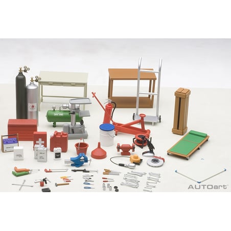 Autoart 1/18 Garage kit set (version 1)