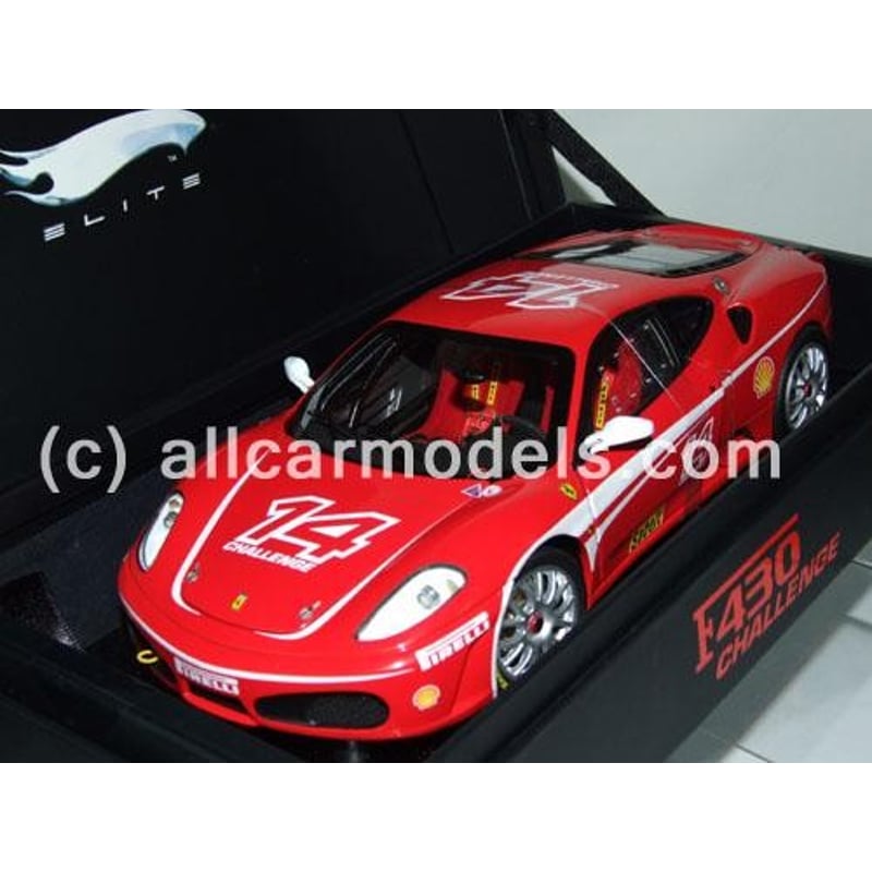 Mattel/Hothweels Super Elite 1/18 Ferrari F430 Challenge No.14