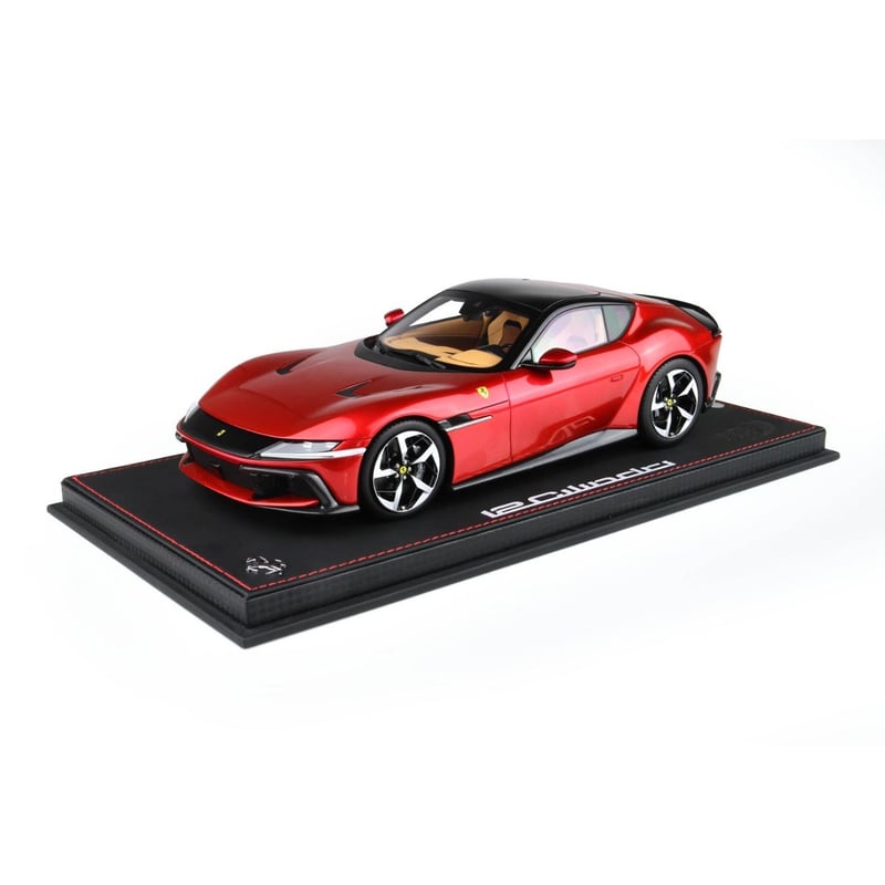 BBR 1/18 Ferrari 12Cilindri V12 830V Panoramic Roof 2024 with Showcase