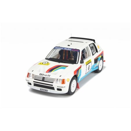 1:18 Peugeot 205 T16 1000 Lakes 1984 No.4 Driver Ari Vatanen