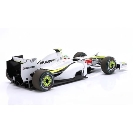 Minichamps 1/18 Brawn BGP 001 F1 No.23 Rubens Barrichello Winner Europe GP (Valencia) Formula 1 2009