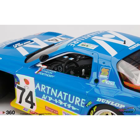 Top Speed 1/18 Mazda RX-7 No.74 Team Arnature 1994 Le Mans 24 Hrs Yojiro Terada/Franck Fréon/Pierre de Thoisy