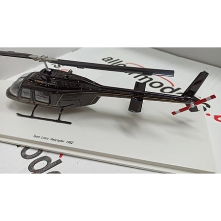 1/43 Bell 206B Jet Ranger II  Team Lotus Helicopter 1982, Colin Chapman