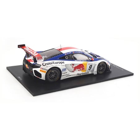 Spark 1/18 McLaren MP4-12C Red Bull Team Loeb Racing No.9 Winner Navarra FIA GT 2013 Sebastian Loeb / A.Parente