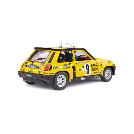 1/18 Renault 5 Turbo Rallye Monte Carlo 1982 No.9 B.Saby