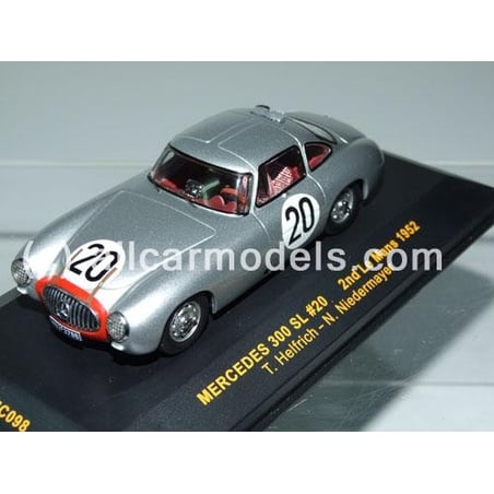 IXO 1/43 Mercedes 300SL No.20 2nd Le Mans 1952 T.Helfrich/N.Niedermayer