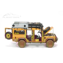 Almost 1/18 Land Rover Defender D110 Camel Trophy Support Unit Sabah-Malaysia 1993 Dirty Version