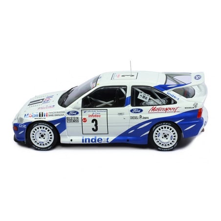 Ixo 1/18 Ford Escort RS Cosworth No.3, Rallye of France, Tour de Corse 1993, Francois Delecour / Daniel Grataloup