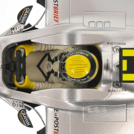 Minichamps 1/18 Mercedes GP F1 Team Petronas  No.8 Showcar 2011 N. Rosberg