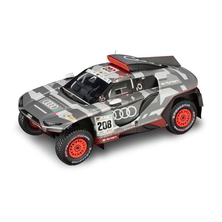 Spark 1/18 Audi RS Q-etron, Team Audi No.208, Winner Abu Dhabi Desert Challenge 2022 S.Peterhansel / E.Boulanger