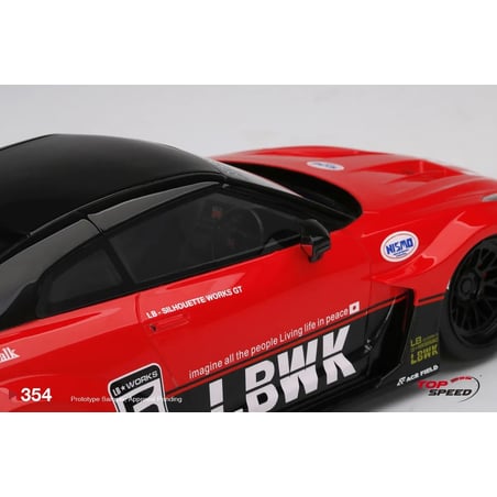 Top Speed 1/18 Nissan GT 35GT-RR Ver.1 LB Silhouette Works 2022