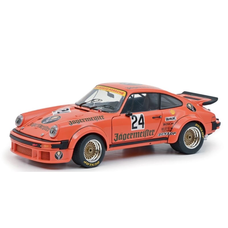 Schuco 1/18 Porsche 934 RSR Jägermeister No.24 10th 1000km Nürburgring 1976