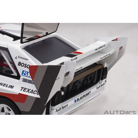 Autoart 1/18 Audi Sport Quattro S1 Pikes Peak 1987 Winner W.Röhrl Νο.1