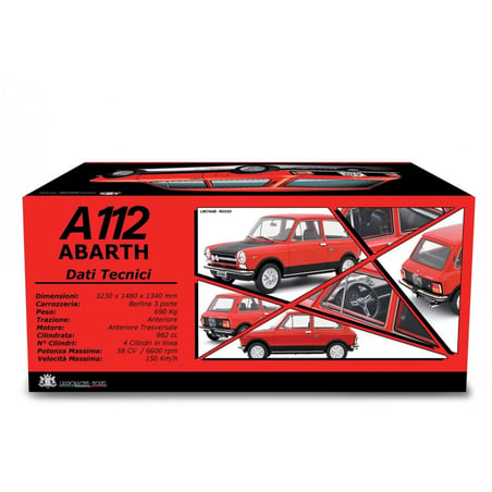 Laudo Racing 1/18 Autobianchi A112 Abarth 58HP 1°Serie 1971