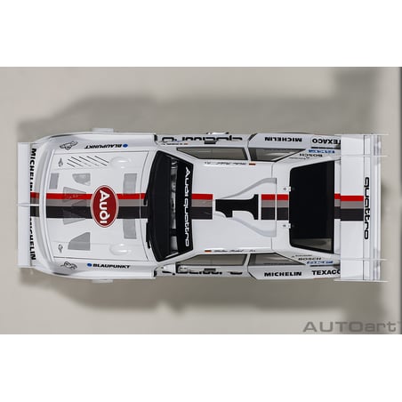 Autoart 1/18 Audi Sport Quattro S1 Pikes Peak 1987 Winner W.Röhrl Νο.1