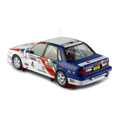 IXO 1/18 Mitsubishi Galant VR-4 No.3 2nd RAC Rallye 1990 Ari Vatanen/Bruno Berglund
