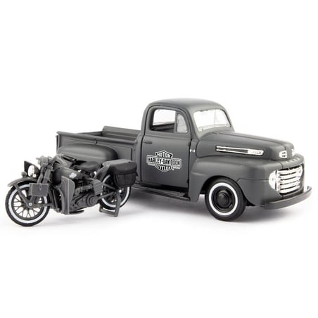1:24 1948 Ford F-1 Pick Up & 1:24 1942 WLA Flathead