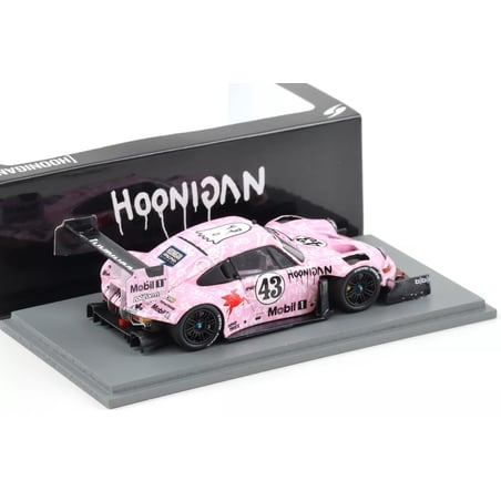 Spark 1/18 Porsche 911 SVRSR Hoonipigasus 911 No.43 Pikes Peak Hillclimb 2022, Ken Block 2022 with display case
