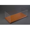 Atlantic Case 1/18 Molsheim Premium Acrylic Display Case with Wood Base in Cherry color with Soft Contoured F