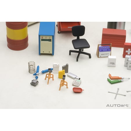 Autoart 1/18 Garage kit set (version 1)