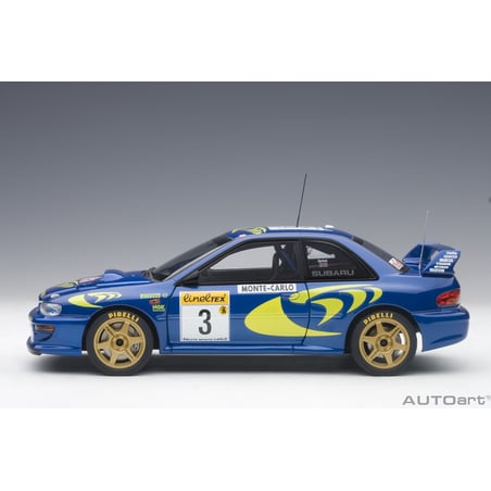 Autoart 1/18 Subaru Impreza WRC 1997 No.3 Rally Monte Carlo Colin McRae / Nicky Grist