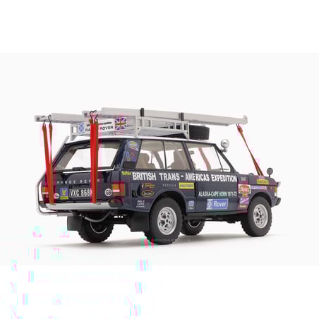 1/18  Range Rover “The British Trans-Americas Expedition” Alaska-Cape Horn 1971-1972