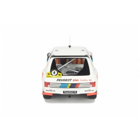 1:18 Peugeot 205 T16 1000 Lakes 1984 No.4 Driver Ari Vatanen