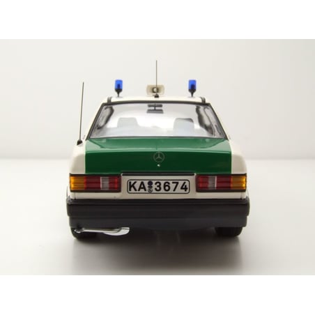 1:18 MERCEDES BENZ 190E W201 1982 Polizei Germany