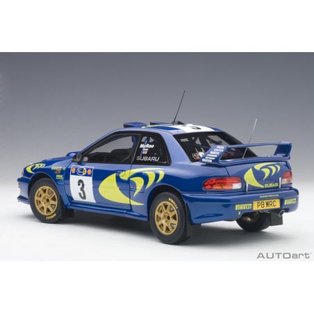 Autoart 1/18 Subaru Impreza WRC Rally of Safari 1997  No.3 C.McRae/N.Grist