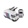 1:18 Set of Fiat 242 Van Series 2 Assistance Lancia Martini & Lancia Delta S4 Winner Rallye Monte-Carlo 1986 Gr.B No.7 Driver: