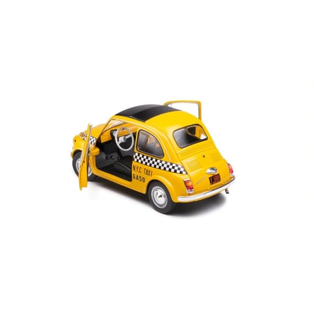 Solido 1/18 Fiat 500 TAXI NYC 1965