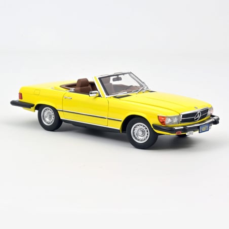 Norev 1/18 Mercedes-Benz 450 SL US Version 1979 from the Hart to Hart American mystery television series
