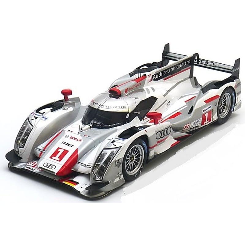 1/18 Audi R8 e-tron quattro, No.1 Winner LM 2012 Team Audi Sport Joest, A.Lotter/M.Fassler/B.Treluyer