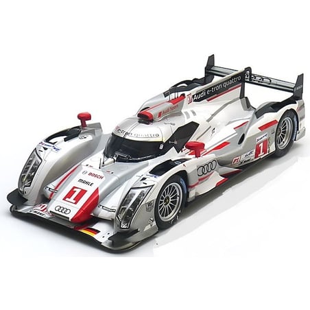 1/18 Audi R8 e-tron quattro, No.1 Winner LM 2012 Team Audi Sport Joest, A.Lotter/M.Fassler/B.Treluyer