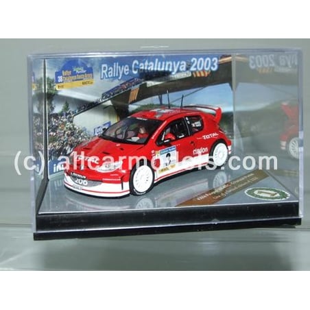 1:43 Peugeuot 206 WRC No.3- Rallye Catalunya 2003- Drivers: G.Panizzi/H.Panizzi (Vitesse)
