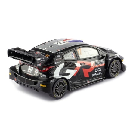 IXO 1/18 Toyota GR Yaris Rally 1 Hybrid No.17 2nd Rally Monte Carlo 20024 Sebastien Ogier / Vincent Landais