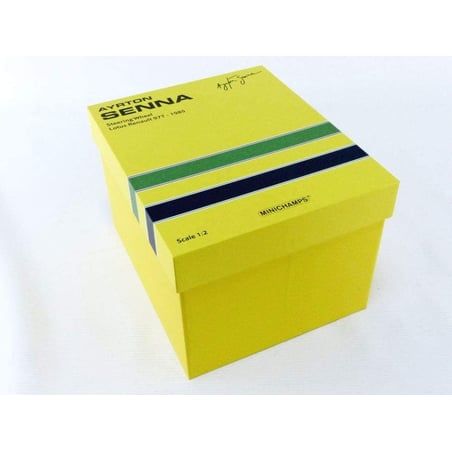 1/2 Steering Wheel Lotur Renault 97T 1985, Ayrton Senna