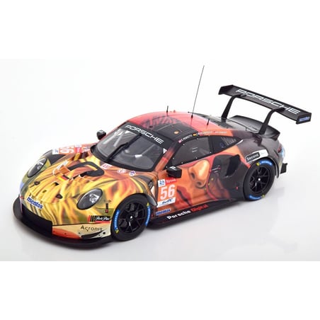 IXO 1/18 Porsche 911 RSR No.56 Winner LMGTE AM 24h LeMans 2019 Team Project Jörg Bergmeister/Patrick Lindsey/Egidio Perfetti