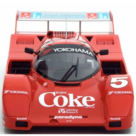 1/18 Porsche 962 IMSA No.5 Coca Cola Winner 12h Sebring 1986 Drivers: Akin/Stuck/Gartner