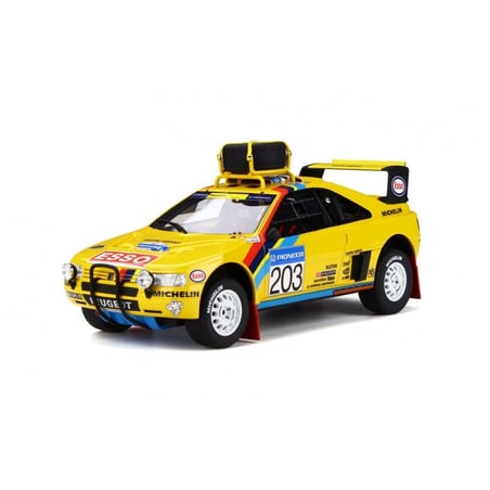 1/18 Peugeot 405 T16 Grand Raid  Winner Rally Paris Dakar 1990 No.203 Driver: A.Vatanen - B.Berglund