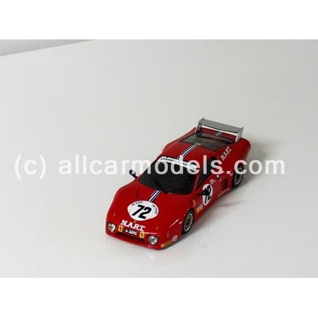 IXO 1/43 Ferrari BB512 No. 72 Le Mans 1982 A.Cudini/J.Morton/J.Paul