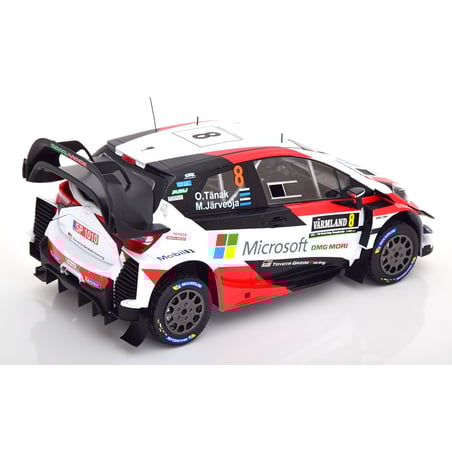IXO 1/18 Toyota Yaris WRC Team Toyota Gazoo Racing No.5 Rally Sweden 2019 K.Meeke / S.Marshall