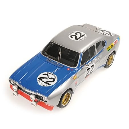 Minichamps 1/18 Ford Capri RS2600 No.22 Winner 24h Spa Francorchamps 1971 D.Glemser/A.Soler Roig