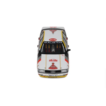 Otto Mobile 1/18 Audi 200 Quattro No.4, 3rd Rallye Monte Carlo Walter Röhrl, Christian Geistdörfer 1987