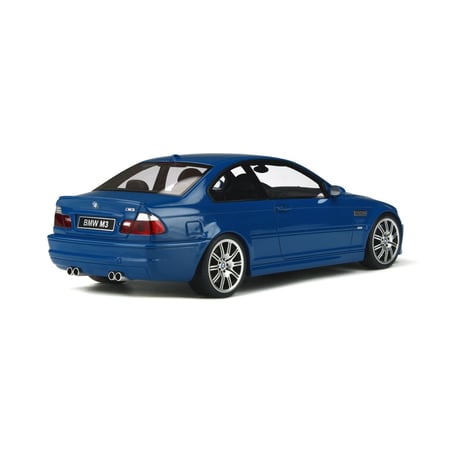 1:18 BMW E46 M3 LAGUNA SECA BLUE 2000 VERSION 2
