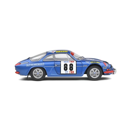 Solido 1/18 Alpine A110 1600S  Rallye Du Portugal 1969 No.88 J.P.Nicolas / J.Todt