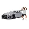 Solido 1/18  Nissan GT-R (R35) LBWK Bodykit Type 2.0 2024 with Wataru Kato-San figure